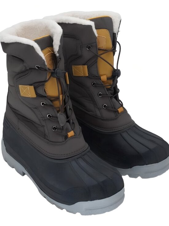 Polar Range Men\'s Cold Weather Snow Boots - Brown Size 12